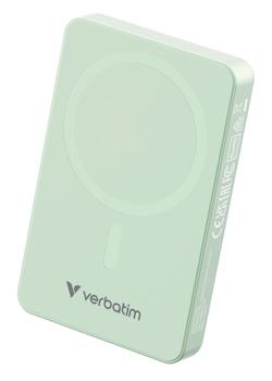 VERBATIM Charge ´n´ Go Power Bank Mag Wireless 10000mAh Green (32228)