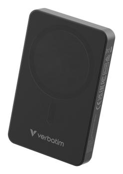 VERBATIM Charge ´n´ Go Power Bank Mag Wireless 10000mAh Black (32227)