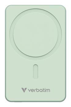 VERBATIM Charge ´n´ Go Power Bank Mag Wireless 10000mAh Green (32228)