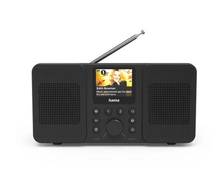 HAMA Radio DAB+ FM Internet DIR10 Bluetooth Black (00054257)