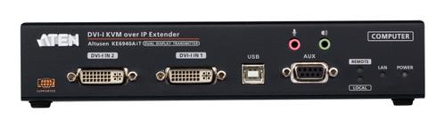 ATEN FHD Dual DVI-I KVM over IP Transmitter with Internet Access (KE6940AIT-AX-G)