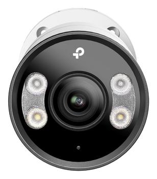 TP-LINK 4MP Full-Color Bullet Network Camera SPEC: 4MP,  4mm Fixed Lens,  1/2.7â Progressive Scan CMOS,  H.265+/ H.265/ H.264+/ H.264,   IR/White LED,  25fps/ 30fps (2688x1520),   IP67, Web,  PoE/DC 12V, 120dB WD (InSight S345(4mm))