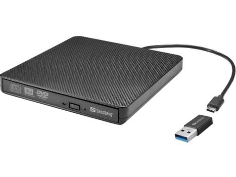 SANDBERG USB-C/A DVD Drive (136-62)