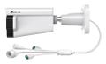 TP-LINK 4MP Outdoor IR Motorized Varifocal Bullet Network Camera SPEC: 4MP,  2.7mm~13.5mm Varifocal (5x),  1/ 2.9ââ Progressive Scan CMOS,  H.265+/ H.265/ H.264+/ H.264,   IR LED,  25fps/ 30fps (2688x1520),   IP (InSight S345ZI)