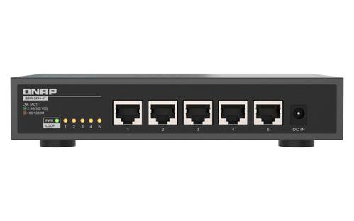 QNAP QSW-3205-5T 5 PORTS 10GBE RJ45 UNMANAGED SWITCH PERP (QSW-3205-5T)