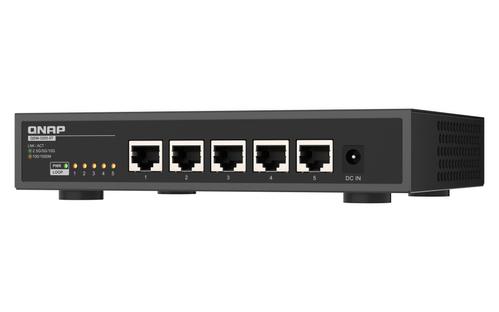QNAP QSW-3205-5T 5 PORTS 10GBE RJ45 UNMANAGED SWITCH PERP (QSW-3205-5T)