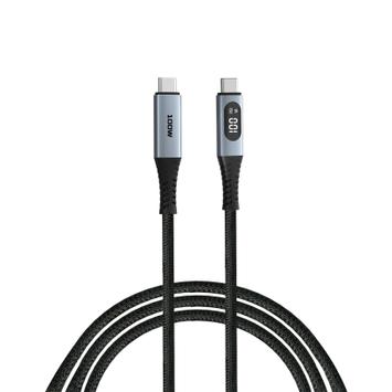 Verbatim 100W Sync & Charge Cable with Power Display - USB-C to USB-C | 120cm