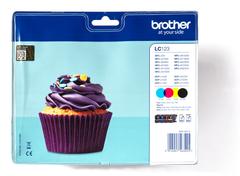 BROTHER LC123VALBP Origineel Inktcartridge Zwart, cyaan, magenta, geel Multipack 4 Stuks