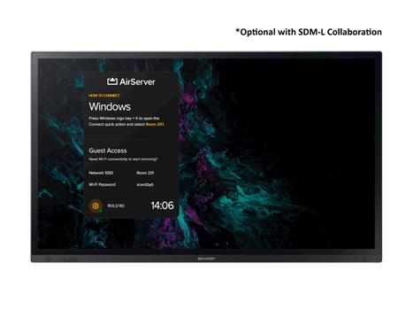 SHARP PN-LA652 | 65"" | 3840x2160 | 450Nits | InGlass Touch | (60005930)