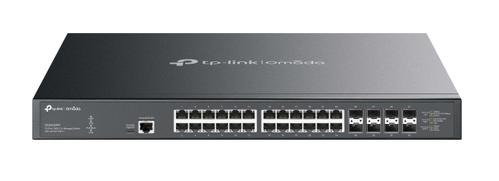 TP-LINK SX3832MPP New Omada 32-Port 10GE L2+ Managed Switch with 24-Port PoE++ 24x 1/ 2.5/ 5/ 10 Gbps RJ45 PoE++ ports 8x 1/10 Gbps SFP+ slots 770 W total PoE budget,  up to 90 W PoE out per port Centralized clo (SX3832MPP)