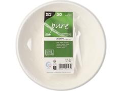 PAPSTAR Tallerken dyp PURE bagasse 680ml (50)