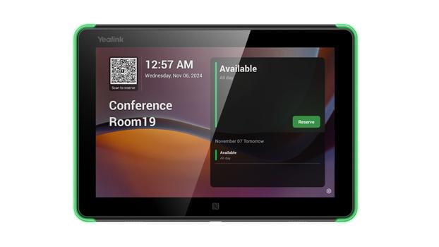 YEALINK RoomPanel E2 | 8"" | Android-based Room Scheduling Panel (RoomPanel E2)