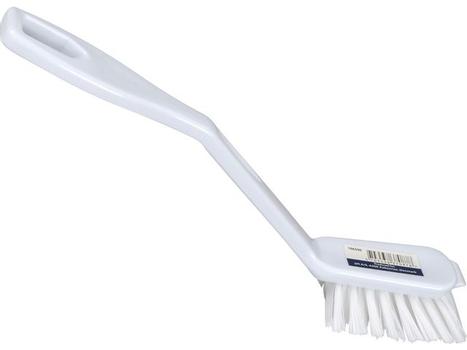 ABENA Oppvaskbørste ABENA m/ skrapekant hvit (166506)