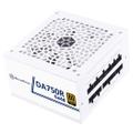 SILVERSTONE DA750R-GMA-WWW (weiß, 1x 12-Pin ATX3.0, 4x PCIe, Kabel-Management, 750 Watt)
