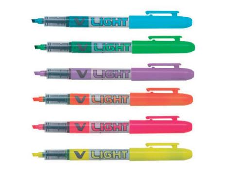 PILOT Tekstmarker PILOT V Liquid Light ass (6) (2251)