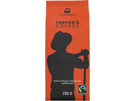 Farmers Kaffe FARMERS Fairtrade filtermalt 250g (5534581*12)