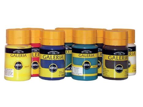 GALERIA Akrylfarge 500ml gul (2150120)