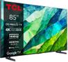 TCL 85" 85C855 QLED Pro 4K Google TV 144Hz QD Mini-LED, Google TV, 4K HDR, Dolby Atmos, 144Hz Gaming TV (85C855)
