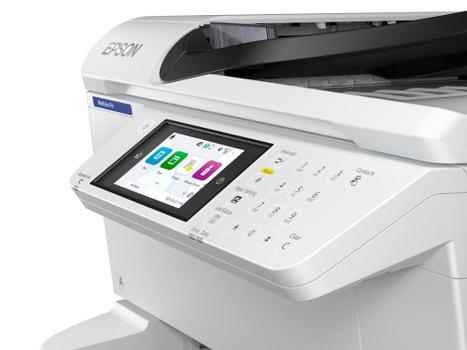 EPSON WorkForce Pro EM-C8100RDWF Inkjet Multifunction Printer 25ppm Color (C11CL31401)