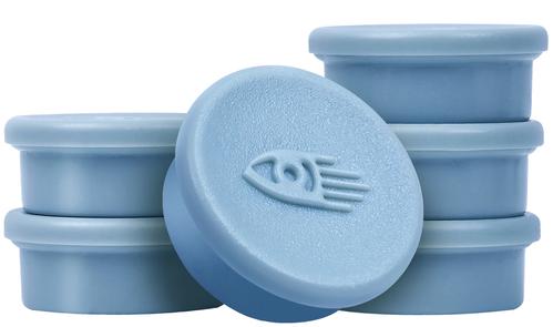 LEGAMASTER magnet 20 mm Soft Blue 10pcs (7-181139)