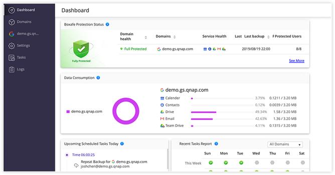 QNAP Boxafe for Google Workspace 1 User 1 Year Physical Package (LS-BOXAFE-GOOGLE-1USER-1Y)