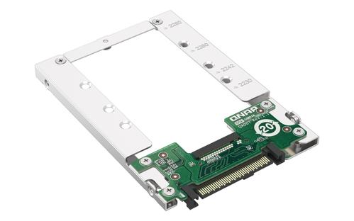 QNAP QDA-UMP4A U.2 NVMe to M.2 NVMe SSD PCIe adapter 7mm (QDA-UMP4A)