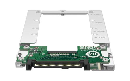 QNAP QDA-UMP4A U.2 NVMe to M.2 NVMe SSD PCIe adapter 7mm (QDA-UMP4A)