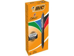 BIC Kulepenn BIC 4 farger M grip pro