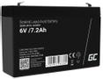 Green Cell 6V 7.2Ah AGM VRLA Battery for Alarms, Cash Registers & Toys