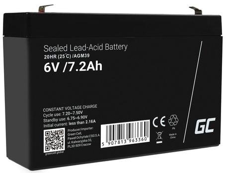 Green Cell batteri - Blysyre (AGM39)