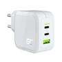 Green Cell 65W GaN Charger: USB-C for Laptop, MacBook, Phone, Switch