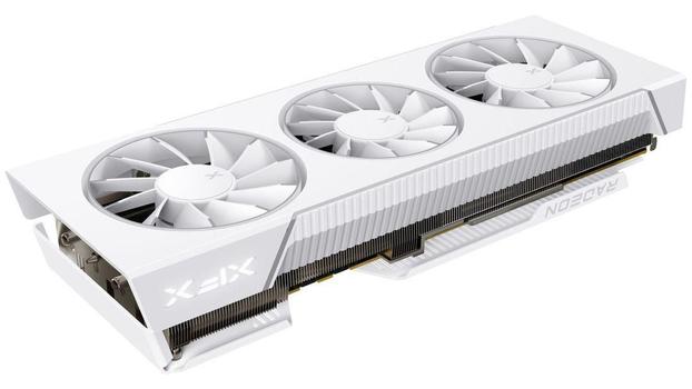 XFX Quicksilver AMD Radeon RX 7800 XT Magnetic Air (hvit) Skjermkort,  PCIe 4.0, 16GB GDDR6 (RX-78TMAIRW9)