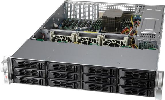 SUPERMICRO Computer Case Rack Black,  (CSE-LA26AC12-R920LP1)