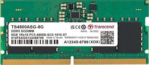 TRANSCEND Memory Module 8 Gb 1 X 8 Gb (TS4800ASG-8G)