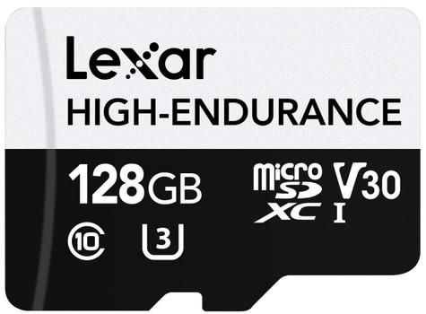 LEXAR 128GB High-Endurance micro SDHC (LMSHGED128G-BCNNG)