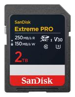 SanDisk Extreme Pro 2TB SD-kort Video Class V30 / UHS-I U3