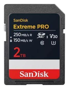 SANDISK Extreme PRO 2TB SDXC 250MB/s UHS-I (SDSDXXD-2T00-GN4IN)