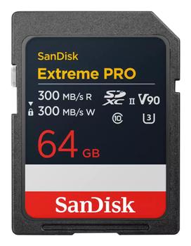SANDISK Extreme PRO 64GB SD UHS-II V90 (SDSDXDM-064G-GN4IN)