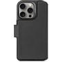 DECODED Leather Detachable Wallet iPhone 16 Pro Sort