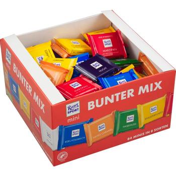 Ritter Sport Mini chokolade assorteret 84stk (KC3620)