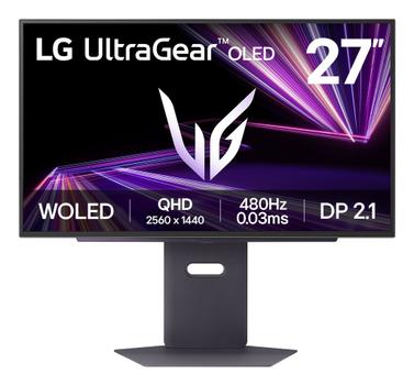 LG 27"" UltraGear 27GX790A-B | 2560x1440 | OLED | 0.03ms | 480Hz | 2years (27GX790A-B)