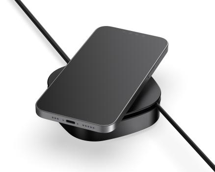 UNISYNK USB-C Laptop/ Qi2 2-in-1 Charger 80w (10458)