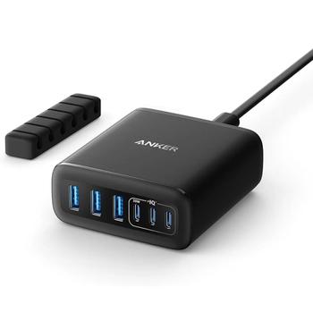 ANKER 6-port Charger 112W GaN Black (A2154G11)