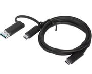 Lenovo USB type C-kabel - 24 pin USB-C til 24 pin USB-C - 1 m