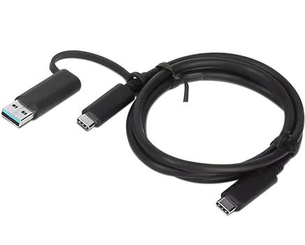 LENOVO HYBRID USB-C WITH USB-A CABLE (4X90U90618)