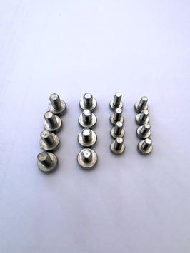 ALLNET Touch Display Tablet  zbh. Schrauben Set 8xM3 u. 8xM4 zur Befestigung an Vesa Halterung (ALLScrewSetM3M46mm)