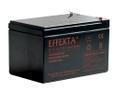 EFFEKTA zbh. Akku, 12V-12AH, BT12-12L, VdS, FASTON Steckanschluss 6,35 mm,