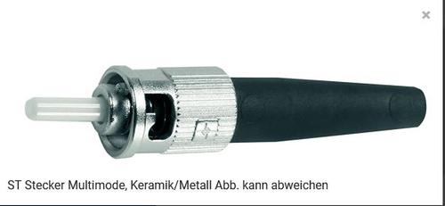 Telegärtner ST Stecker Multimode,  Keramik/ Metall (100007061,J08010A0035)