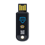 SWISSBIT iShield USB-A Security Key, FIDO2, NFC, WebAuthn, TOTP, HOTP