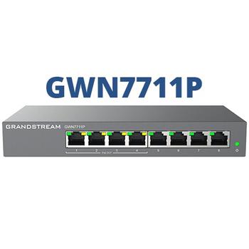 GRANDSTREAM GWN7711P 8-Port PoE 60W Managed Switch (GWN7711P)